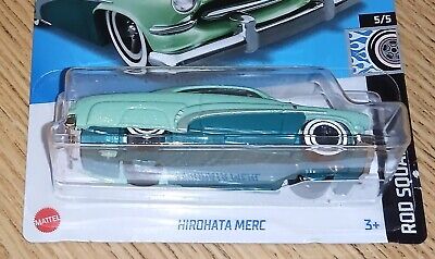 2024 Hot Wheels Hirohata Merc 143/250 Rod Squad 5/5 Green 2024 Hot Wheels Hirohata Merc 143/250 Rod Squad 5/5 Green