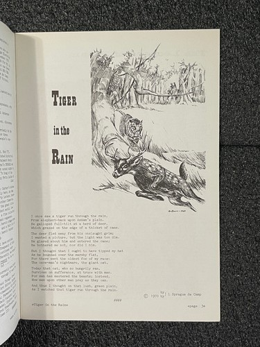 AMRA 1970 v2n53 CONAN FANTASY FANZINE George Barr Roy Krenkel Tim Kirk de Camp!! - Imagen 5 de 11