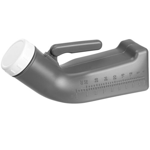 Urinal Bottle Plastic Pee Bottles for Men Portable Urine Bottle Urinal Toilet...