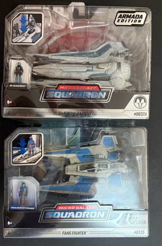 Star Wars Micro Galaxy Squadron - BO Katan's Gauntlett + Fang Fighters - Photo 2 sur 14