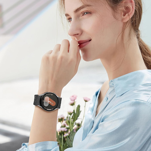 Flower Engraved Band for Samsung Galaxy Watch 7/6/5/4/FE 40mm 44mm/Galaxy Watch - Picture 6 of 8