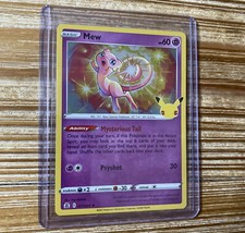 Pokemon Card Celebrations Set Mew 011/025 Holo Rare MP