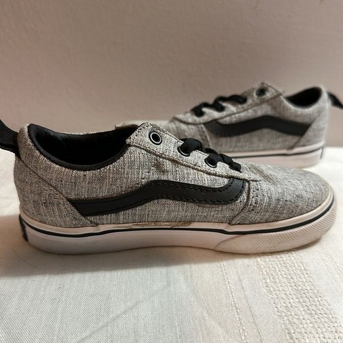 Vans Kids Gray Sneakers Toddler size 10 - Picture 5 of 9