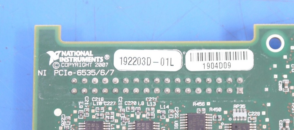 National Instruments NI PCIe-6535/6/7 PCI High Speed I/O Card | eBay