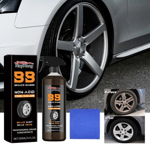 Car Wheel Cleaner - Rust Removal, Polishing & Stain Elimination - Picture 2 of 6