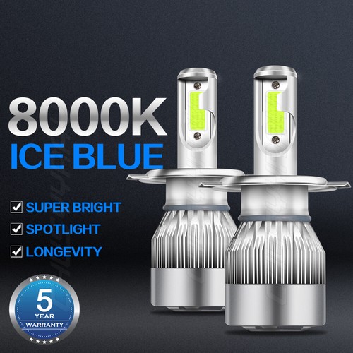 Bombillas de haz alto/bajo de 8000 k para Toyota Camry 1997 1998 1999 faros LED H4 9003 - Imagen 7 de 11
