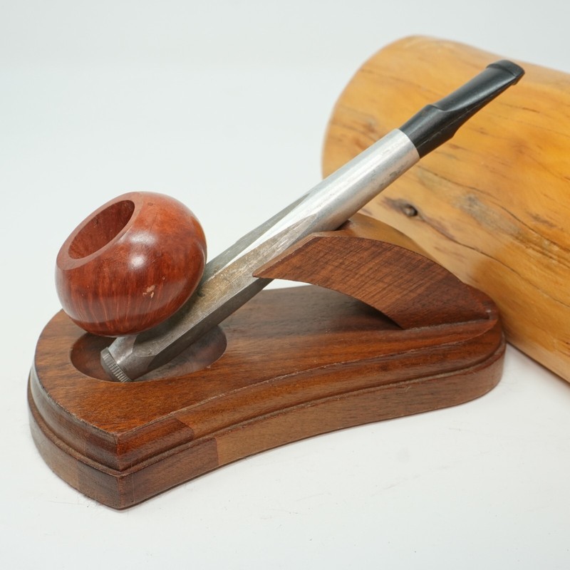 Unsmoked Vintage Comet Briar Estate Tobacco Smoking Pipe, replaceable bowl