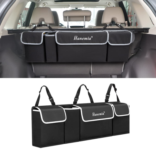 Car Trunk Organizer and Storage, Backseat Hanging Organizer for SUV, Truck, MPV, - Picture 12 of 12