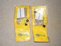 (2) Encore Thousand Trails Waterproof Pouch Lot Brand Yellow (2) Encore Thousand Trails Waterproof Pouch Lot Brand Yellow