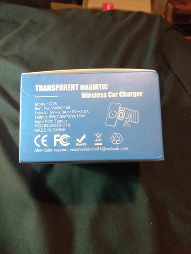 Magnetic Wireless Car Charger - Photo 2 sur 9