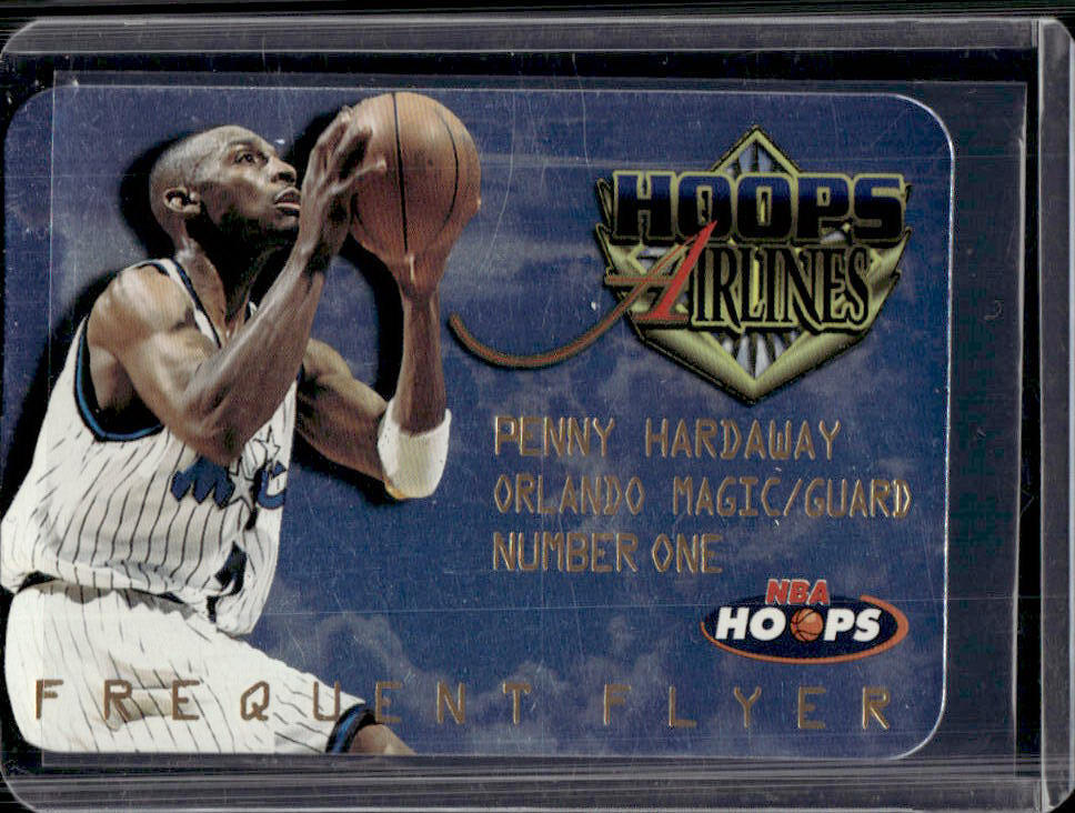 1997-98 Hoops Anfernee Hardaway Frequent Flyer Club #14 Magic