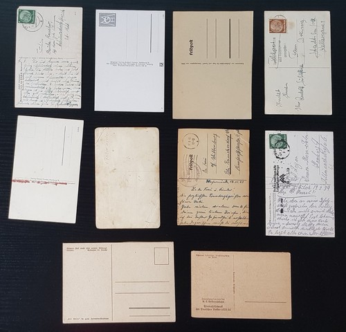30 THIRD REICH ORIGINAL POSTCARDS WW2 WWII WEHRMACHT, LUFTWAFFE, WILLRICH - Photo 7 sur 7