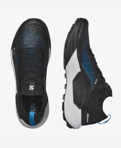 Salomon S/Lab Genesis Black Blue Danube, Men's 9.5/Women's 10.5, EUC