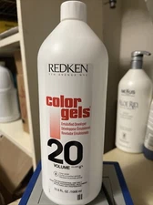 Redken Color gels 20 developer 20 volume volumes 6% 33.8 oz
