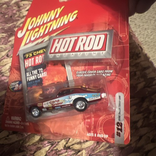 Johnny lightning hot rod magazine # 12 Jean Snow funny car - Picture 2 of 5
