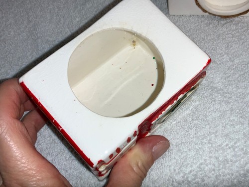 Instant coffee ceramic caddy- vintage- Japan - Picture 9 of 11