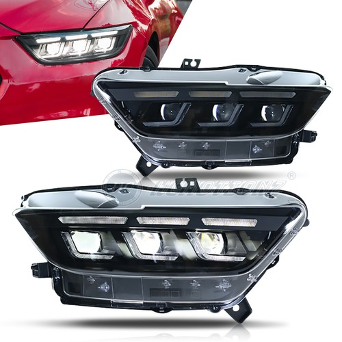 HC LED  Head Lights  For Ford Mustang 2015-2017 Start UP Animation 2pcs - Picture 10 of 16