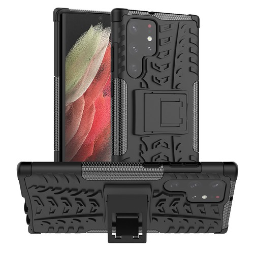 For Samsung Galaxy S23 S22 S21 FE Note 20 Ultra Armor Shockproof Kickstand Case - Picture 13 of 23
