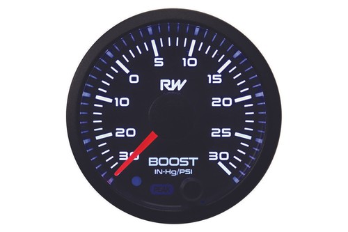 Raceworks 52mm Electronic Boost / Vacuum Gauge Kit (30psi) - Picture 3 of 3