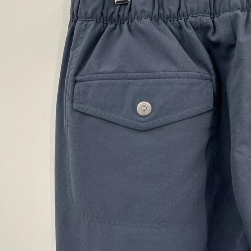 Speedo Sweatpants Men's Size M Gray Elastic Waist Logo Polyester Straight Leg - Picture 9 of 10