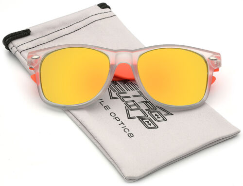 Retro Vintage quadratische modische Brille Männer Frauen Jugend klassische verspiegelte Sonnenbrille - Bild 8 von 9