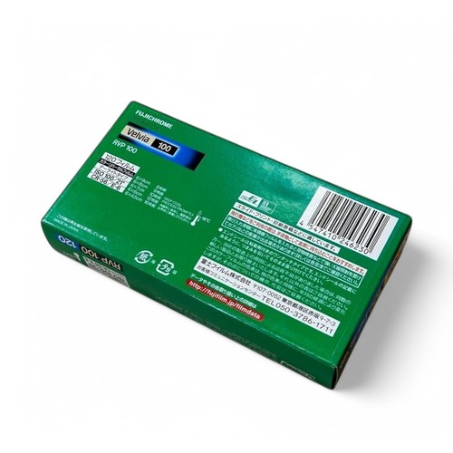 FUJIFILM Fuji VELVIA 100 120 Color Reversal Film 12 sheets 5 rolls New From JP - Picture 3 of 7
