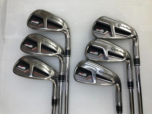 TaylorMade M6 Iron set of 6 5-9P REAX85 JP Steel Flex S Men Right Handed