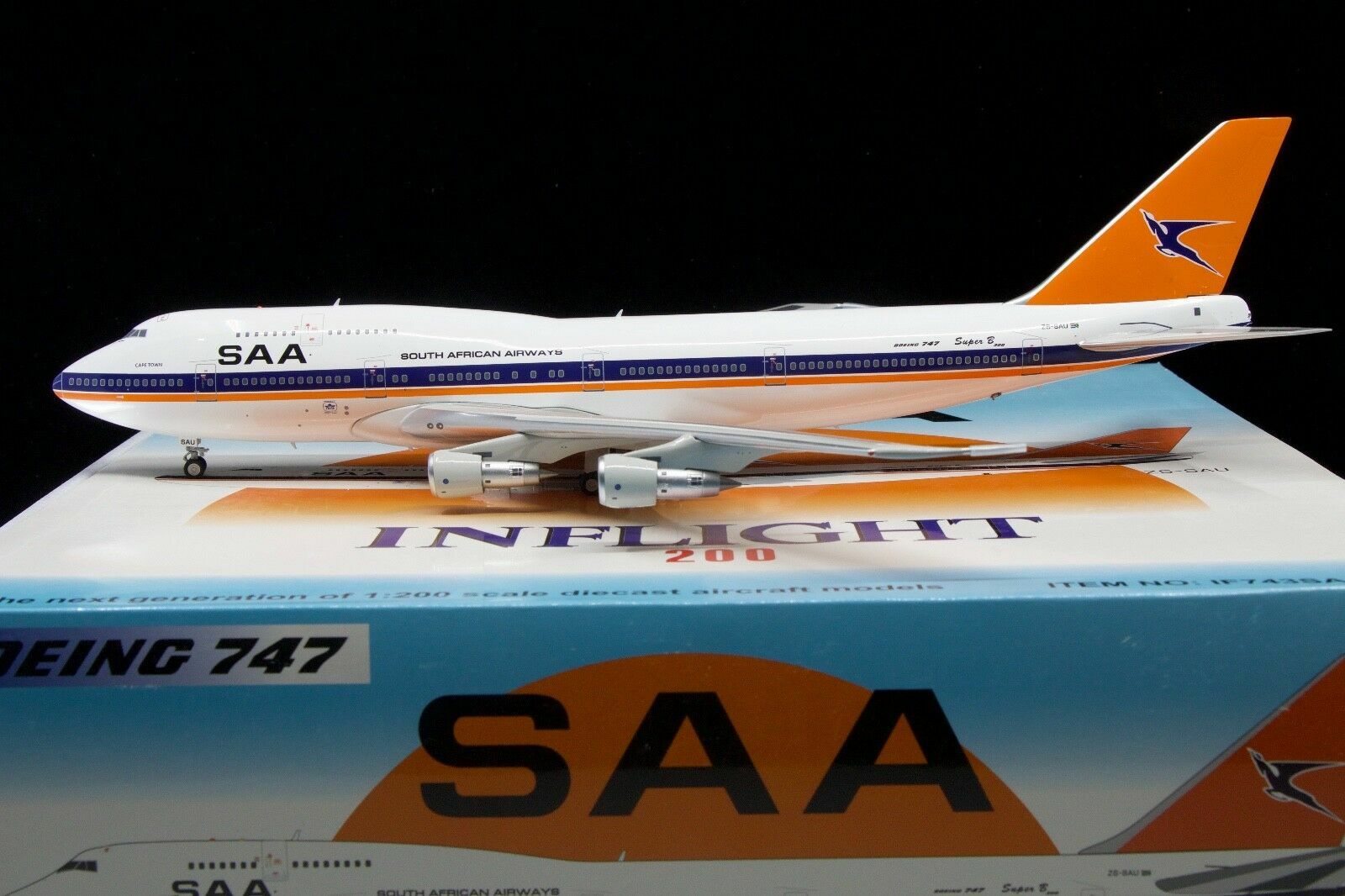 Inflight200 1 200 South African Airways 747-300 ZS-SAU Inflight200 1 200 South African Airways 747-300 ZS-SAU