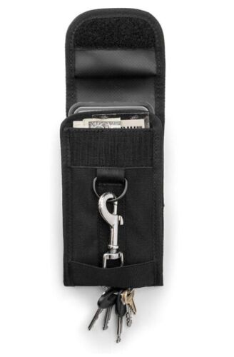 ACCESSORIO CICLISMO CHROME INDUSTRIES - CUSTODIA TELEFONO GRANDE NERA PER BORSA MESSENGER - Foto 3 di 4