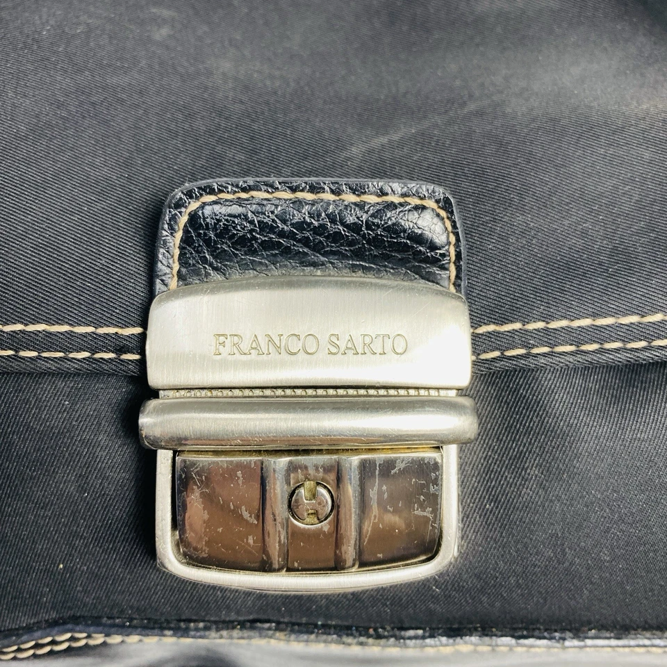 Franco Sarto Shoulder Bag Leather And Nylon - Image 2 of 4