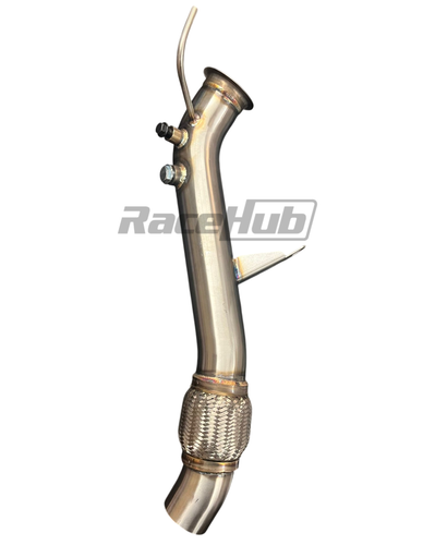 DOWNPIPE DECAT INOX BMW SERIE 1 118 120D E87 + SERIE 3 E90 318 320D MOTORE M47 - Afbeelding 1 van 4