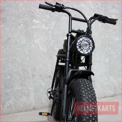 SC73 Super Retro EBike 500W Cruiser Adults Electric 48V Kids Bike Bicycle Black - Picture 21 of 22