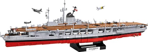 COBI New Historical Collection Aircraft Carrier Graf Zeppelin (4826) 3136 Pieces - Picture 6 of 13