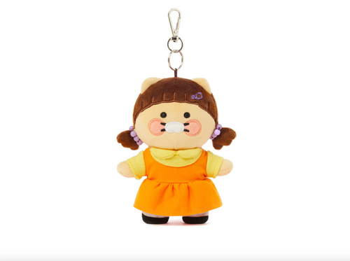 Squid Game X KakaoFriends Plush Doll Keychain Keyring CHOONSIK Younghee RYAN 456 - Picture 13 of 15