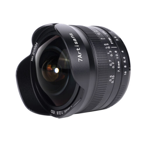 7artisans 7.5mm F2.8 II Fisheye Lens for Micro 4/3 Sony EF-M Fuji X Nikon Z M43 - Picture 9 of 11