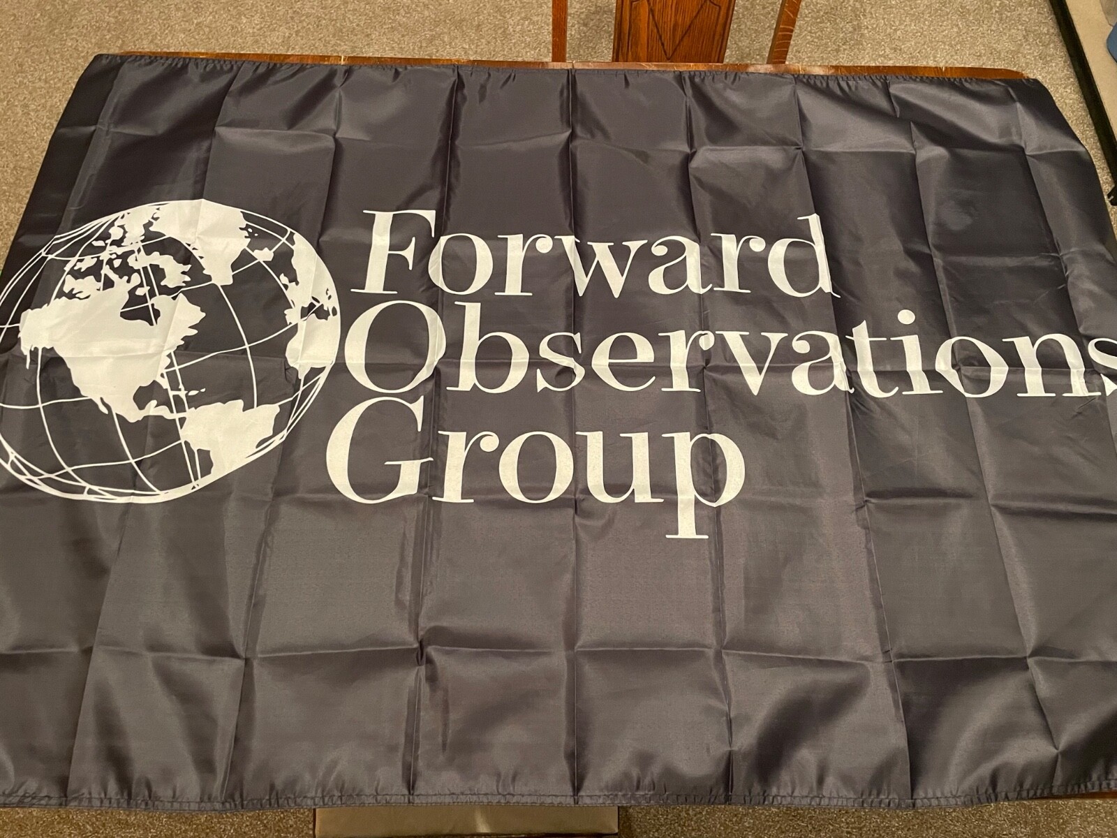 Forward Observations Group Corporate Logo Flag | eBay