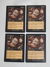 MTG Playset 4x Cackling Fiend (Urza's Saga/Black/C) - BGM