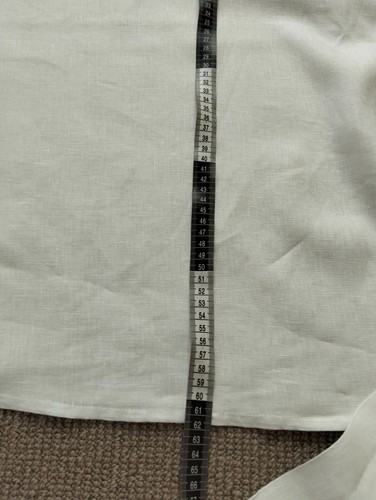 Muse the label Linen shirt white long ties - Picture 5 of 7
