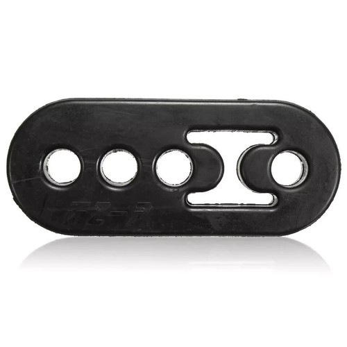 2x Universal Black Rubber Exhaust Hanger Mount Brackets - LONG HEAVY DUTY HANGER - Picture 2 of 6
