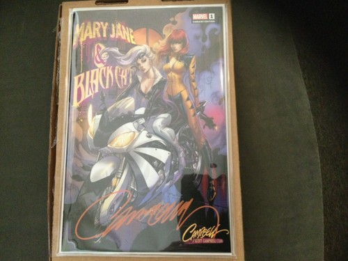 MARY JANE & BLACK CAT BEYOND 1 EXC A J SCOTT CAMPBELL LTD 3000 SIGNED SLD w/COA - Picture 3 of 5