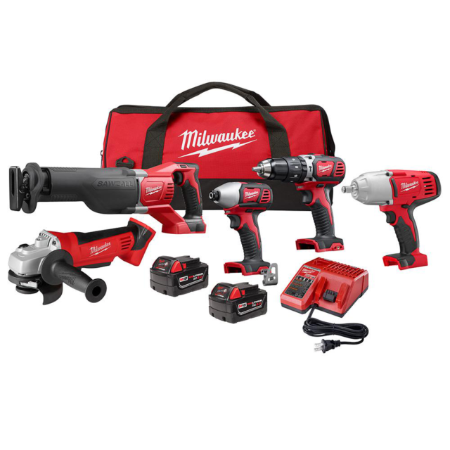 Milwaukee 2697-25 M18 18V Li-Ion 5 Tool 