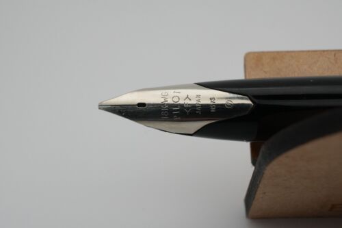 Pilot Elite Sterling Silver 18K Gold 750 Broad/Stub Nib Fountain Pen. Smooth! - Picture 6 of 12