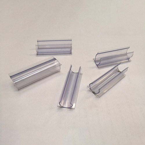 50Pcs 2" Channel Mounting Holder Clips Rail for W0.6"/W16mmRound LED Light Strip - Picture 4 of 9