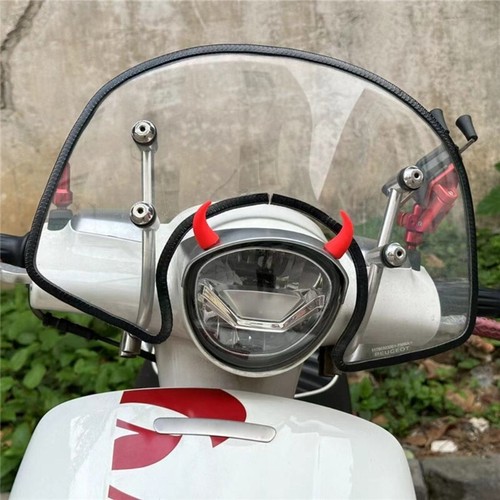 Unique Devil Horn Sticker Eye Catching Devil Horn Sticker for Helmets Vehicles - Picture 6 of 16
