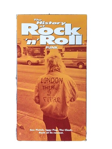 Vintage 1995 The History of Rock N Roll Punk VHS Tape Documentary Music Film - Picture 7 of 7