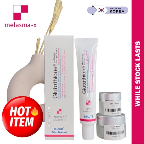 MELASMA-X Glutathion Creme 45ml Dark Spot Remover & Face Brightening Skincare - Bild 3 von 29