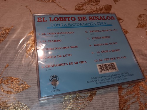 El Lobito De Sinaloa Cd Sellado - Bild 2 von 4