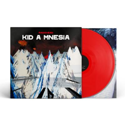 Radiohead Kid A Mnesia 3x RED VINYL LP Record 10 unreleased