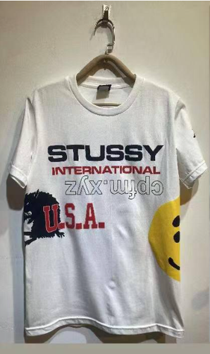 Stüssy.inc Smiley White T-Shirt BK3104-WT | Brand New | S–5XL | Streetwear Tee - Picture 2 of 3