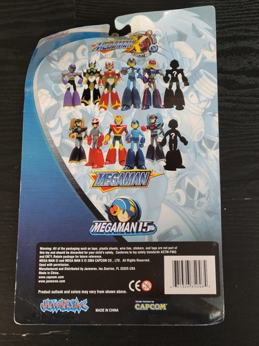 Megaman Remote Mine Bass 6" Jazwares Inc Figure Brand New Factory Sealed - Picture 2 of 2